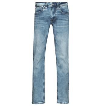 Pepe jeans  Rovné džínsy CASH  Modrá