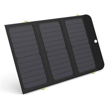 Sandberg Solar Charger 21W 2xUSB+USB-C, solární nabíječka, černá (420-55)