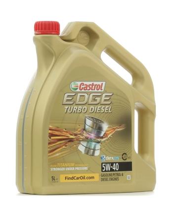 CASTROL EDGE TITANIUM TURBO DIESEL 5W-40 5L 1535BD