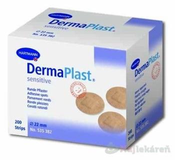 DERMAPLAST SENSITIVE SPOTS náplasti okrúhle (priemer 22mm) 200ks