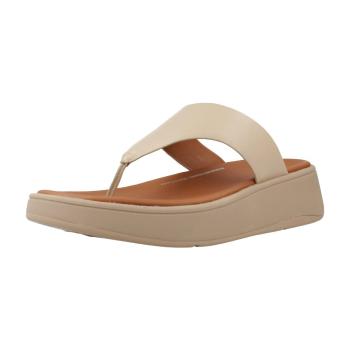 FitFlop  F MODE LEATHER FLATFORM T  Sandále Hnedá