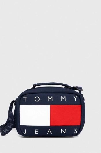 Malá taška Tommy Jeans tmavomodrá farba