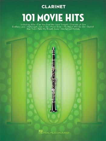 Hal Leonard 101 Movie Hits For Clarinet Noty