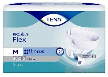 TENA Flex Plus M inkontinenčné nohavičky s rýchloupevňovacím pásom 30 ks