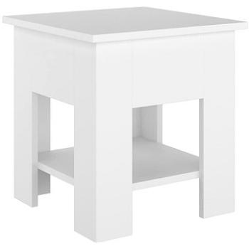 SHUMEE Konferenčný stolík biely 40 × 40 × 42 cm kompozitné drevo, 810271