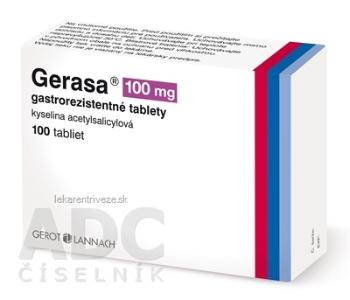 Gerasa 100 mg gastrorezistentné tablety tbl ent 100 mg (blis.PVC/Al) 1x100 ks