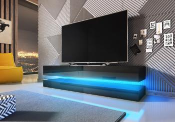 WIP TV stolík FLY Farba: čierna / čierny lesk