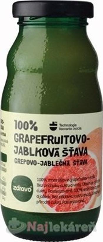 Zdravo 100% grapefruit a jablko 200 ml