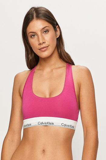 Podprsenka Calvin Klein Underwear ružová farba, jednofarebná
