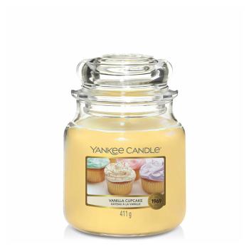 YANKEE CANDLE Vanilla Cupcake Classic stredná 411 g