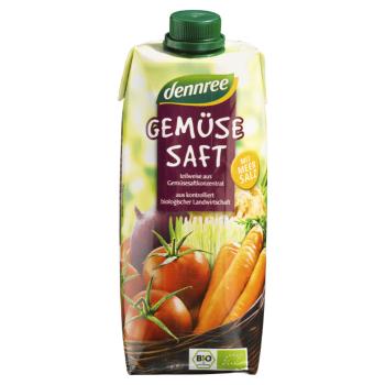 DENNREE Šťava zeleninová BIO 500 ml