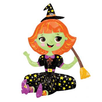 Amscan MultiBalloon Sediaca čarodejnica - Halloween