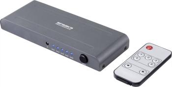 SpeaKa Professional SP-HSW-250 5 portů Prepínač HDMI pripravené pre Ultra HD 3840 x 2160 Pixel