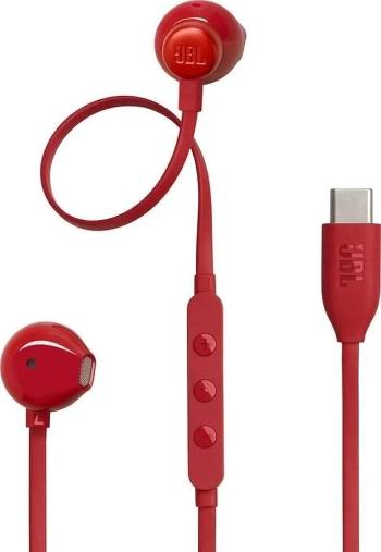 JBL TUNE 305 USB-C Red Slúchadlá do uší