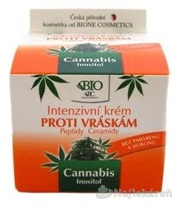 BC Bione Cannabis Intenzivní krém proti vráskám s peptidy a ceramidy 51 ml