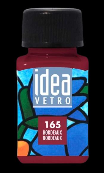 MAIMERI IDEA VETRO - Farby na sklo 165 - bordeaux, 60 ml