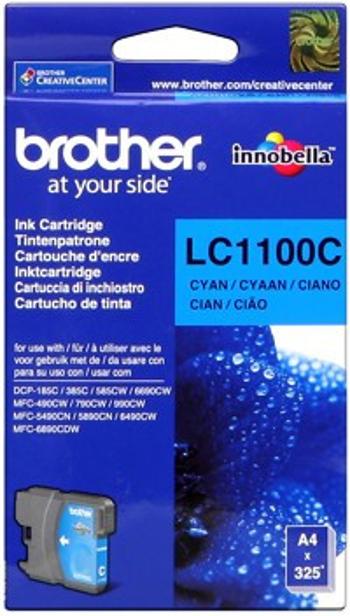 Brother LC-1100C azurová (cyan) originální cartridge, prošlá expirace