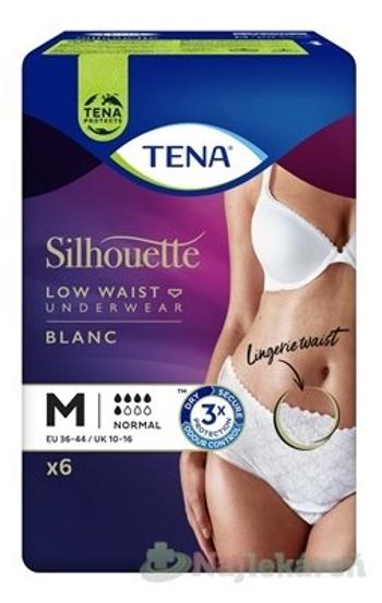 TENA Silhouette Normal Low Waist Blanc M, 6ks