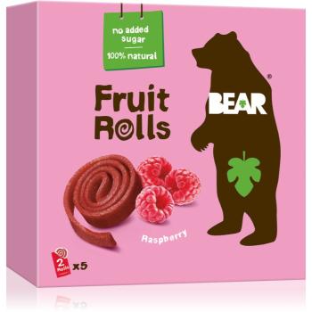 BEAR Fruit Rolls Raspberry sušené ovocie 5x20 g