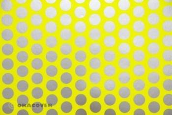 Oracover 45-031-091-002 lepiaca fólia Orastick Fun 1 (d x š) 2 m x 60 cm žltá, strieborná