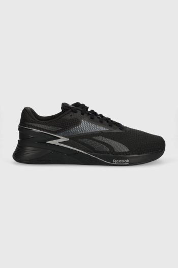 Tréningové topánky Reebok Nano X3 čierna farba