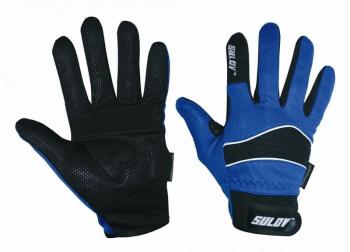 Zimní rukavice SULOV pro běžky i cyklo, modré Velikost: M Oblečení velikost: L