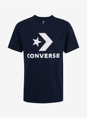 Tričká s krátkym rukávom pre mužov Converse - čierna