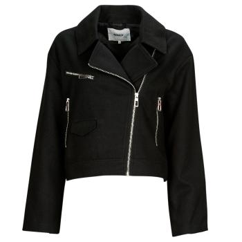 Only  ONLNANCY BIKER JACKET OTW  Kožené bundy Čierna