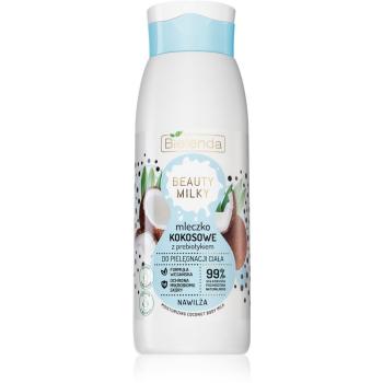 Bielenda Beauty Milky Coconut hydratačné telové mlieko s prebiotikami 400 ml