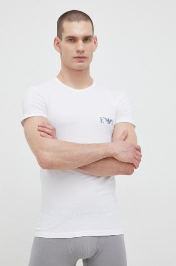 Tričko Emporio Armani Underwear 2-pak pánske, jednofarebné