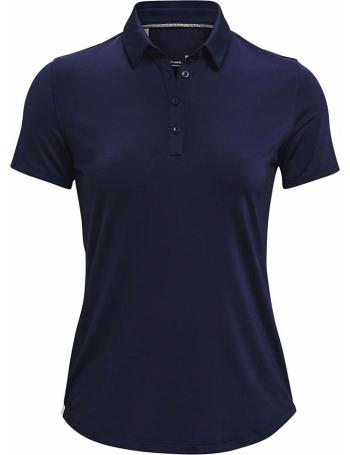 Dámske tričko s golierom Under Armour Zinger Short Sleeve Polo v modrej farbe vel. XS