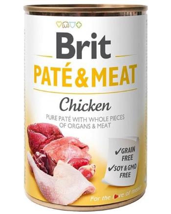 Brit Paté & Meat Chicken 400g konzerva