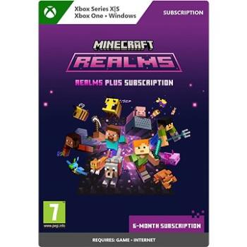 Minecraft Realms Plus 6-Month Subscription – Xbox/Windows Digitál (7LM-00050)