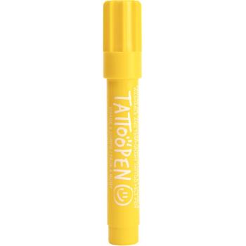 Nailmatic Tattoo Pen tetovacie pero na tvár a telo Yellow 1 ks