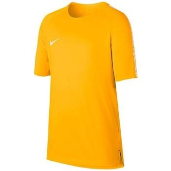 Nike  Tričká s krátkym rukávom JR Squad Breathe Top  Oranžová
