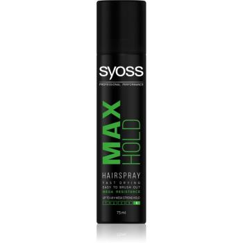 Syoss Max Hold lak na vlasy s extra silnou fixáciou mini 75 ml