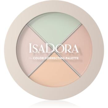 IsaDora Color Correcting Palette paleta korektorov odtieň 60 CC 4 g