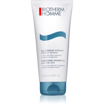 Biotherm Homme Basics Line energizujúci sprchový gél na telo a vlasy 200 ml