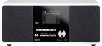 Imperial Dabman i200 internetové stolný rádio DAB+, FM AUX, USB, internetové rádio   biela
