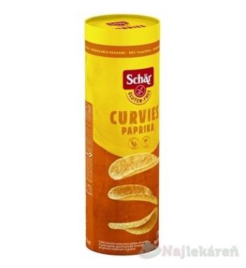 Schär Curvies Paprika bezlepkove chipsy 170 g