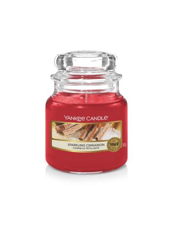 Yankee Candle vonná svíčka Sparkling Cinnamon Classic malý