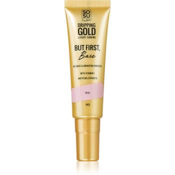 Dripping Gold But First Base rozjasňujúca báza pod make-up odtieň Rose 30 ml