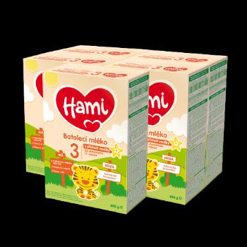 Hami 3 Batoľacie mlieko s príchuťou vanilky od uk. 12. mesiaca 5 x 600 g