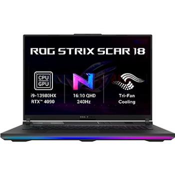 ASUS ROG Strix Scar 18 G834JY-NEBULA040W Black + ZDARMA Elektronická licencia Bezstarostný servis ASUS - bez nutnosti registrace / aktivace