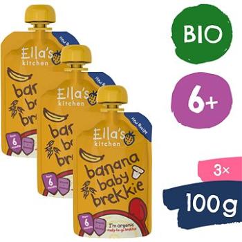 Ellas Kitchen BIO Raňajky banán a jogurt (3× 100 g) (8594200262839)
