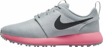 Nike Roshe G Next Nature Junior Golf Shoes Light Smoke Grey/Hot Punch/Black 32