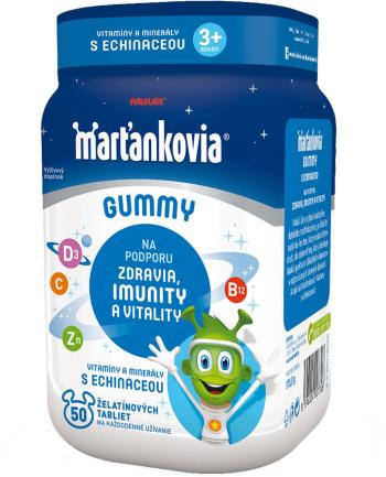 Marťankovia WALMARK Gummy Vitamíny s Echinaceou želatínové tablety 50 ks