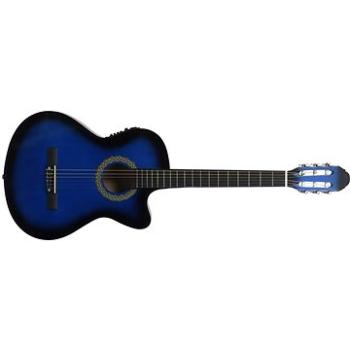 SHUMEE Folková akustická gitara s výrezom a ekvalizérom (70140)
