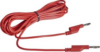 VOLTCRAFT MS5/RT merací kábel [lamelový zástrčka 4 mm - lamelový zástrčka 4 mm] 5.00 m červená 1 ks
