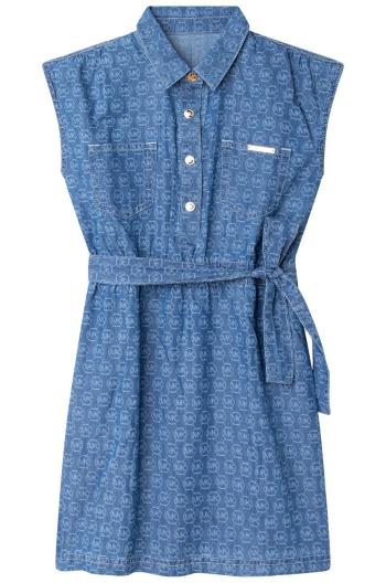 Dievčenské bavlnené šaty Michael Kors mini, áčkový strih